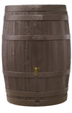 Graf Whiskey Barrel VINO style rain barrel with fast flow tap - World of Greenhouses - 1