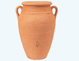 Graf Roman Rain Barrel Antique Amphora With Planter - World of Greenhouses - 2
