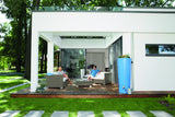 High Gloss Graf Elegance Rain Barrel with Planter - World of Greenhouses - 2