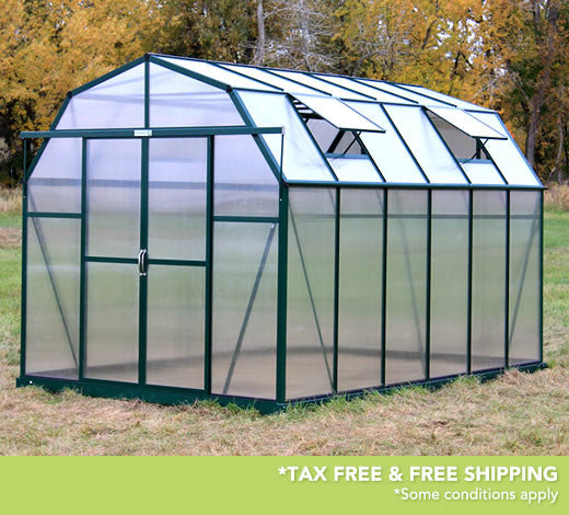 Grandio Elite 8 Foot x 8-24 Foot Greenhouse Kit - World of Greenhouses - 9