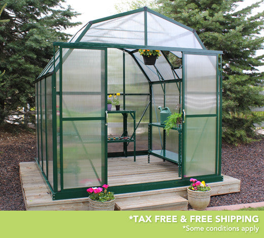 Grandio Elite 8 Foot x 8-24 Foot Greenhouse Kit - World of Greenhouses - 7