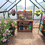 Grandio Ascent 8 Foot x 8-24 Foot Greenhouse Kit - World of Greenhouses - 11